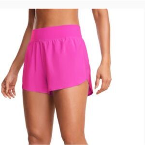 Crz Yoga Feathery-Fit Soft Dolphin Lined Shorts 3'' Hibiscus Purple, Medium. NWT